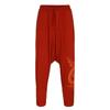 Herren Haremshose Unifarben Locker Bedruckt Freizeit Lange Hose