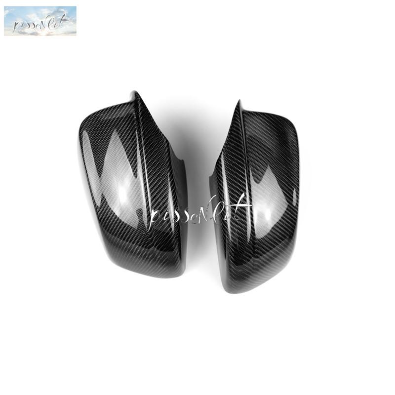 Carbon Fiber Side Wing Mirror Covers for BMW F10 F18 520LI 323LI 535LI 2011-2013 Add On Style Rearview Mirror Caps Car Styling