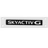 3D ABS Skyactiv Amblemi Stylingli Araba Yan Çamurluk Gövde Dekorasyon Etiketi Çıkartması Mazda 2 3 5 6 Axela Atenza Speed 6 CX-3 CX-4 İçin