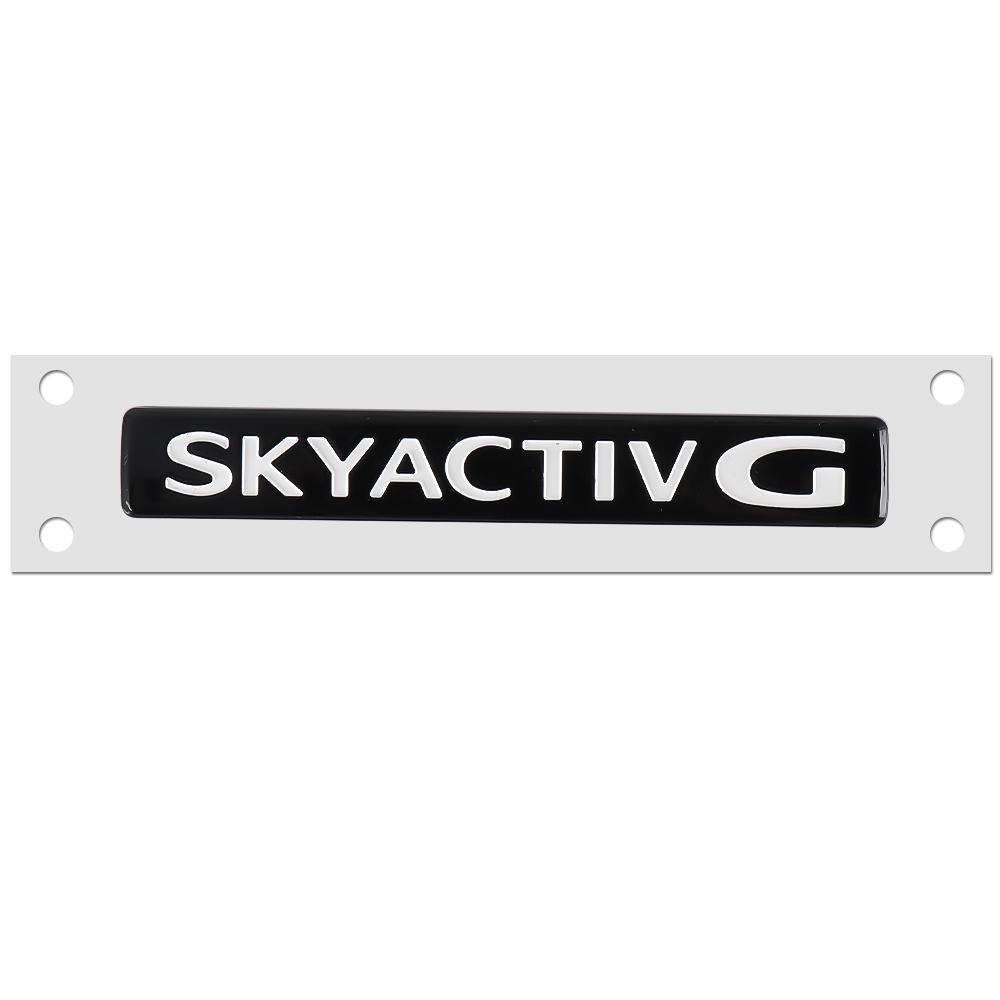 3D ABS Skyactiv Amblemi Stylingli Araba Yan Çamurluk Gövde Dekorasyon Etiketi Çıkartması Mazda 2 3 5 6 Axela Atenza Speed 6 CX-3 CX-4 İçin