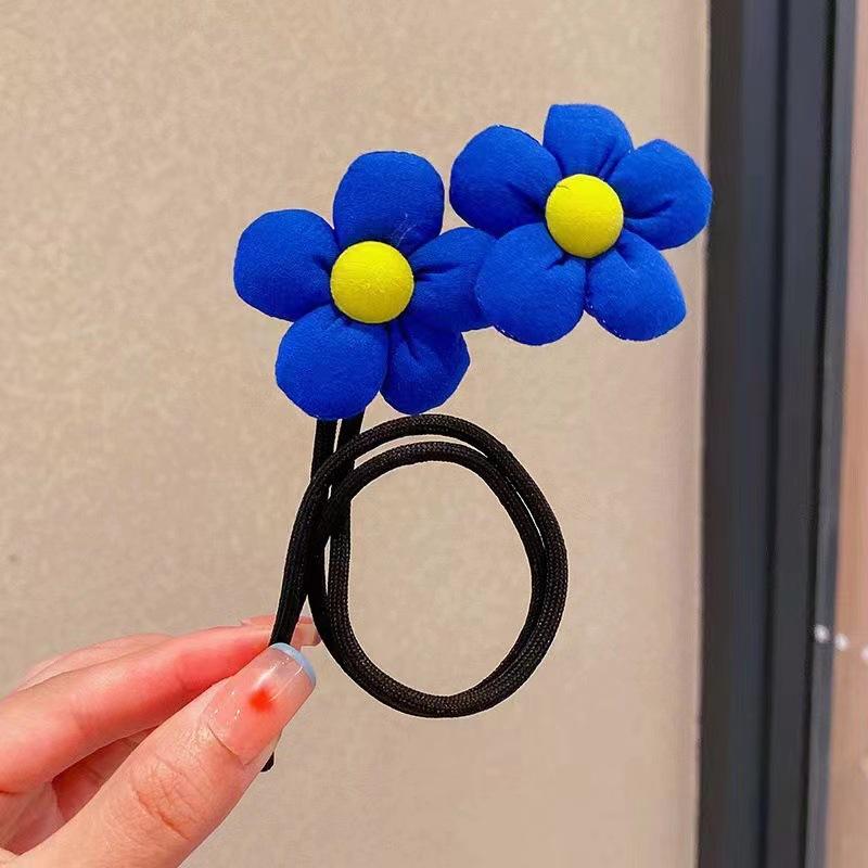 Charm Flower Children's Non-Scraping Ideal Tool Hair Flower Headpiece Hair Braid Maker 1 PC for Girls To Tie Their Hair Up Little Girl Hairpin Styler
