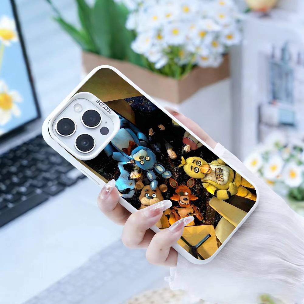 Five Nights at Freddy's  Phone Case For iPhone 16,15,14,13,12,17,Pro,MAX white Matte Shockproof Cover