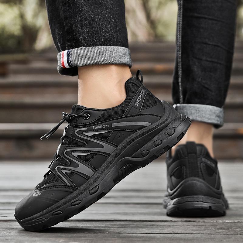 Men's shoes new spring breathable platform casual sports shoes men's outdoor travel non-slip labor protection mountaineering shoes