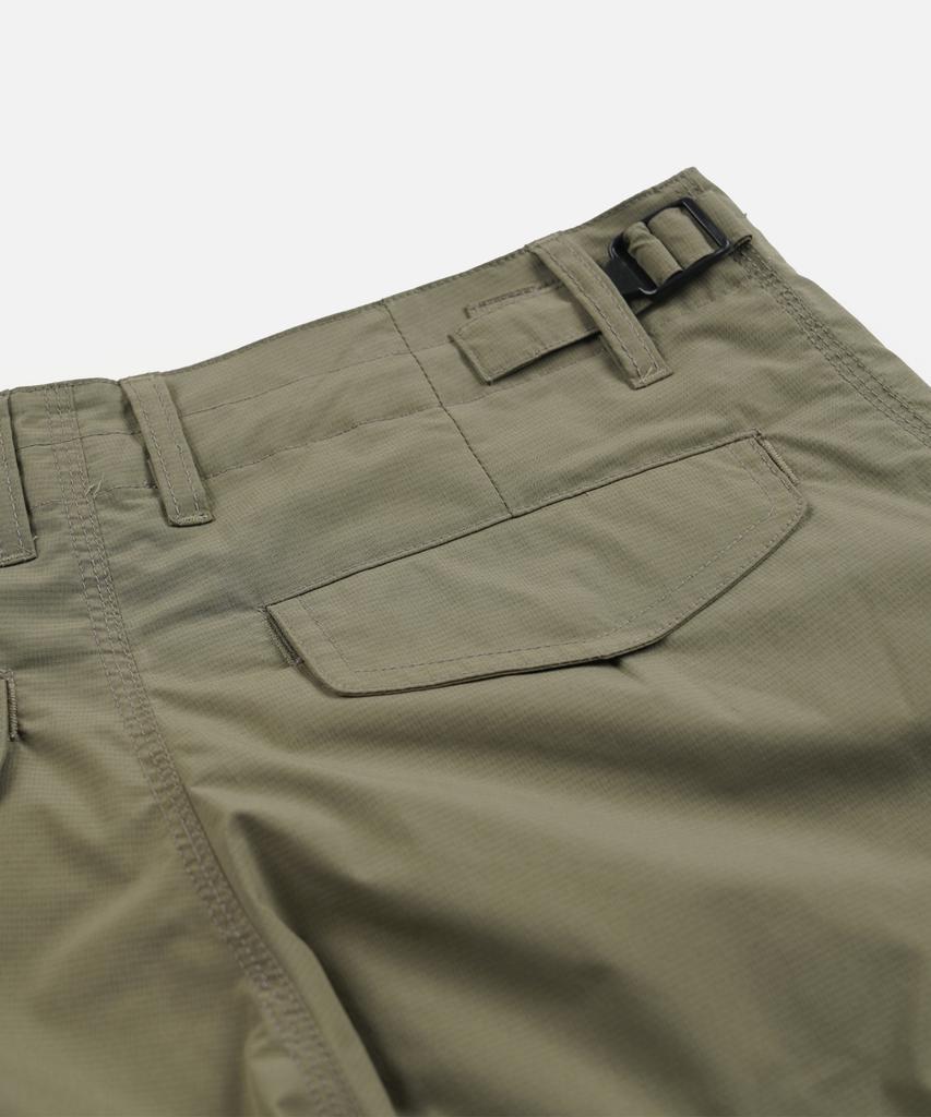 FRIZMWORKS Micro Ripstop Essential Cargo Shorts _ Light Olive