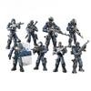 New WW2 Special Force SWAT Police Military Building Block World War 2 USA Army Soldier Figure MOC Block Brick Toy For Children