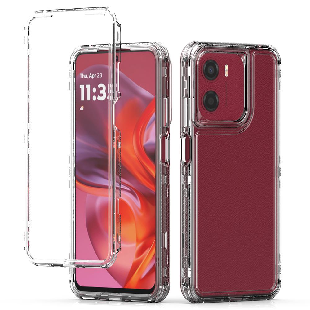 

Для Motorola Moto G05 4G/E15 4G Чохол для телефону Акриловий ТПУ Прозорий Мобільний Чохол As Shown A