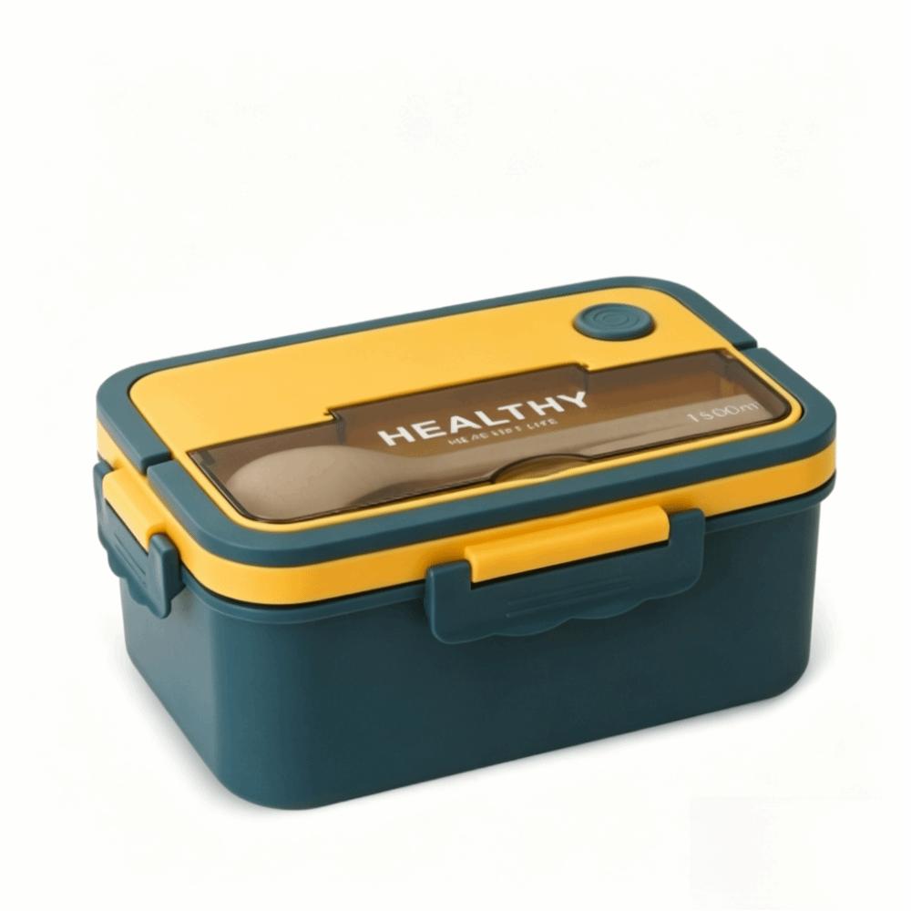 3 Compartment Lunch Storage Container 1500ml Thermal Lunch Box Compartment Lunch Box For Travel