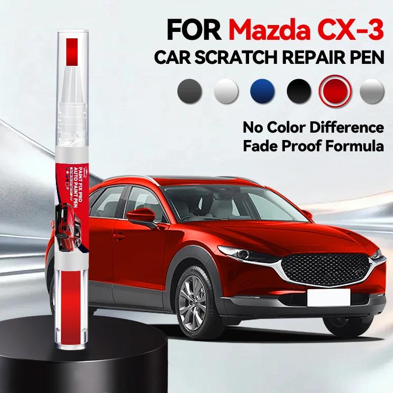 

Car Dedicated For Mazda CX3 2015-2025 DK Paint Repair Pen Touch Up Scratch Remover DIY Auto Accessories Black White Sliver Red B червоний