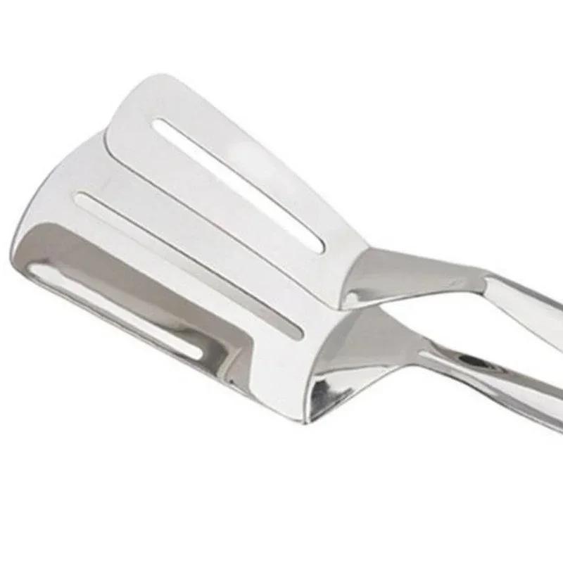 Küche Tragbare Werkzeuge Edelstahl Bratwender Küchenutensilien Pizza Steak Barbecue Zange Pfannkuchen Gebratener Fisch Klemme Zubehör