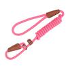 P Shape Pet Leashes Reflective Dog Leashes Pet Round Rope Outdoor Training Walk Supplies for Small Medium Big Dog