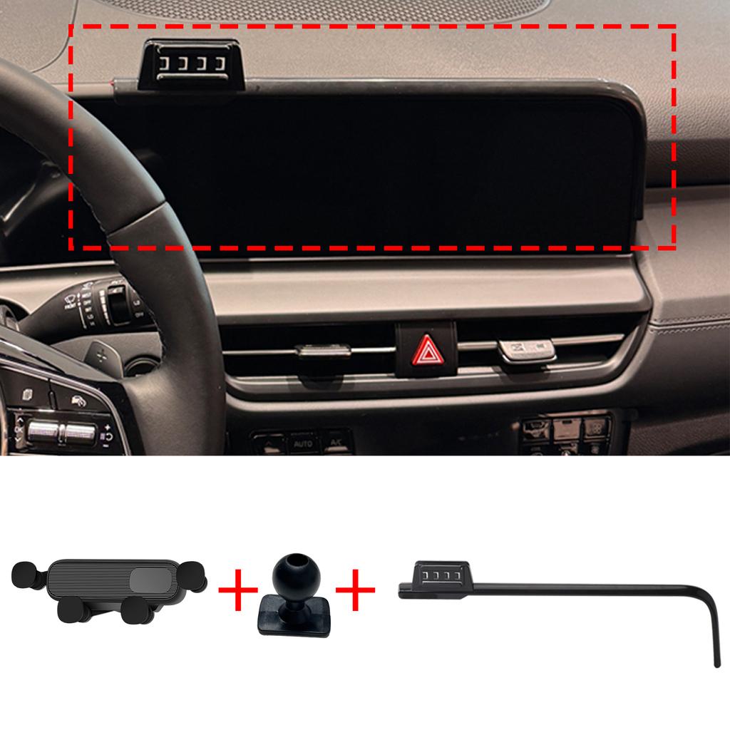 Fit for KIA SELTOS 2024 2025 2026 Phone Holder Integrated Screen Mount Phone Holder Mount Car Accessoires