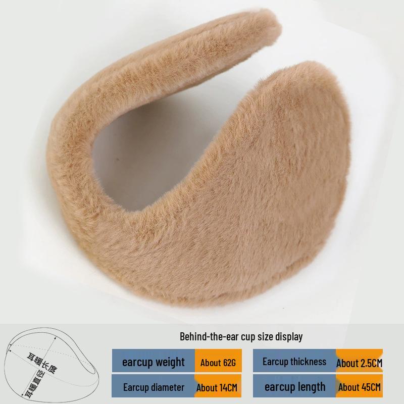 

Чоловічі зимові навушники великого розміру: Вітрозахисні, Товсті Навушники для Велоспорту та Захисту від Холоду на Відкритому Повітрі One Size