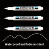 1PC Long Needle Marker Pen Waterproof Durable White Dash Pen for Woodworking Tile Screw Precise Marking Projects