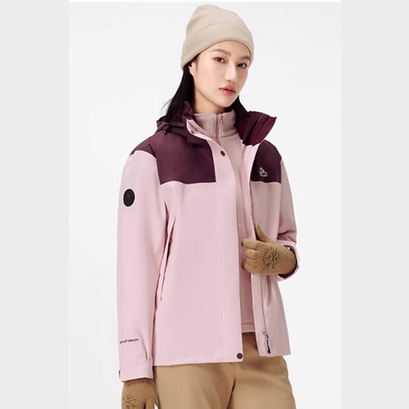 Pathfinder Women's 3-in-1 Fleece-Lined Outdoor Jacket