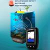 100M Depth Portable Sonar Finders LCD Display Sonar Fish Finder XF03 Fish Finders  Kayak Fishing