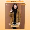 Women's 2025 Winter Plus Size Stylish Loose Mid-Length Down Jacket with Thick White Duck Down Filling.