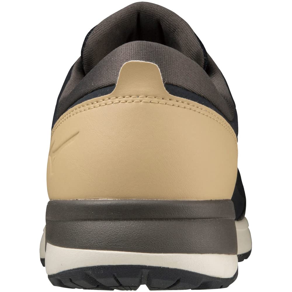 Mizuno WAVE XE-1 CrossE Energy Walking Shoes, Lightweight, Wide Fit, Casual Sneakers, Navy/Camel, Size 25.5 cm, 3E