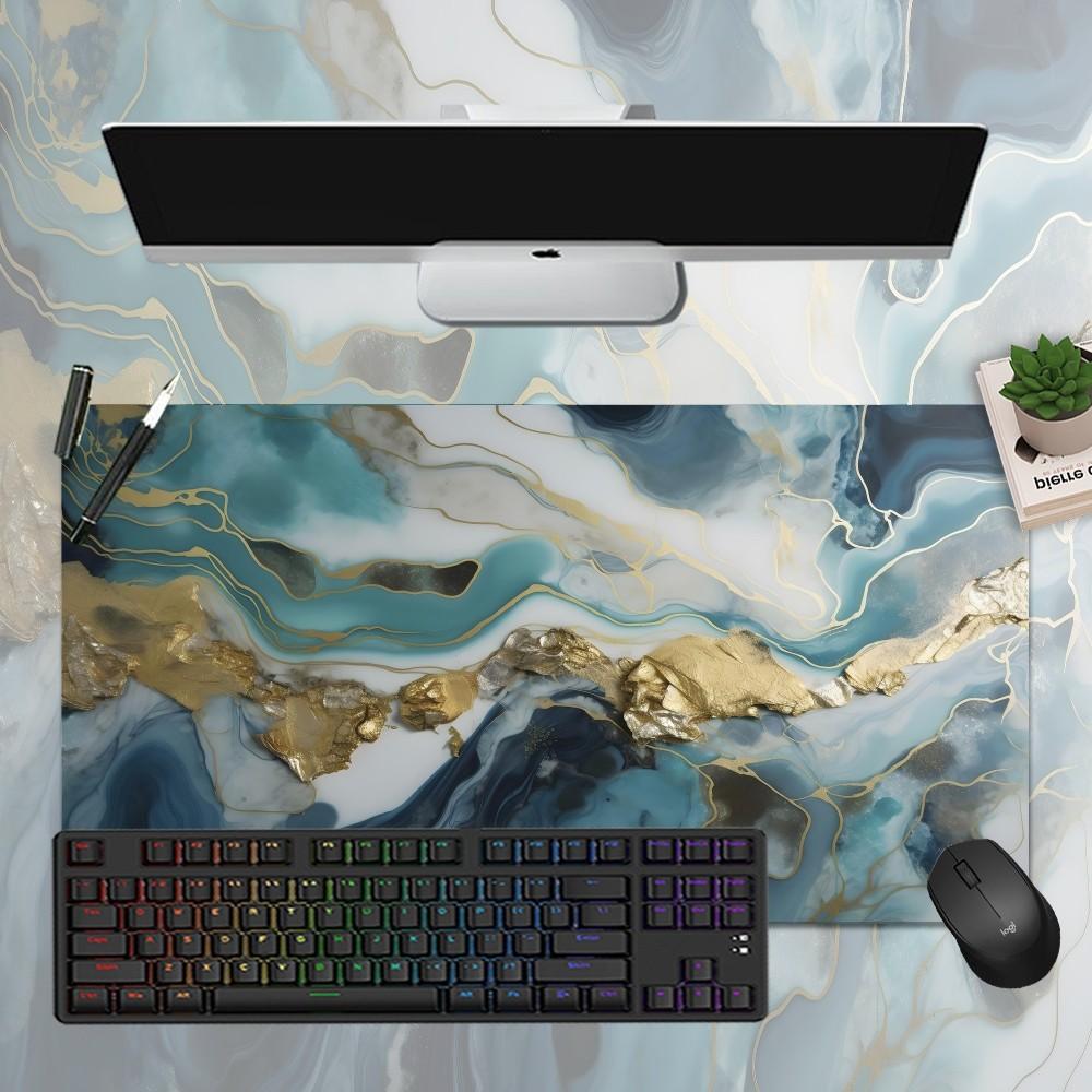 Fashion Marble Mousepad Boy Pad Natural Rubber Gaming Mousepad Desk Mat Size For Gameing World Of Tanks CS GO Zelda