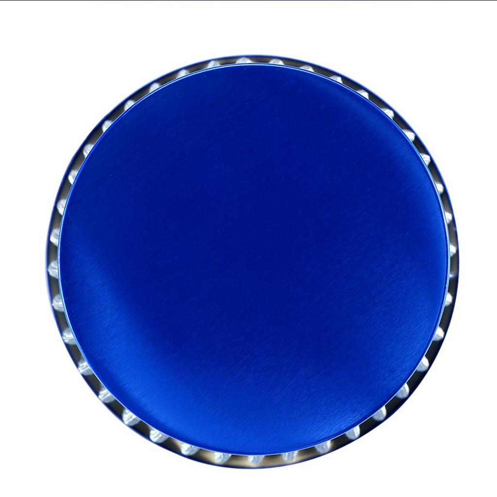 Car High Flow Cold Air Filter Intake Induction Kit High Power Mesh Cone Blue