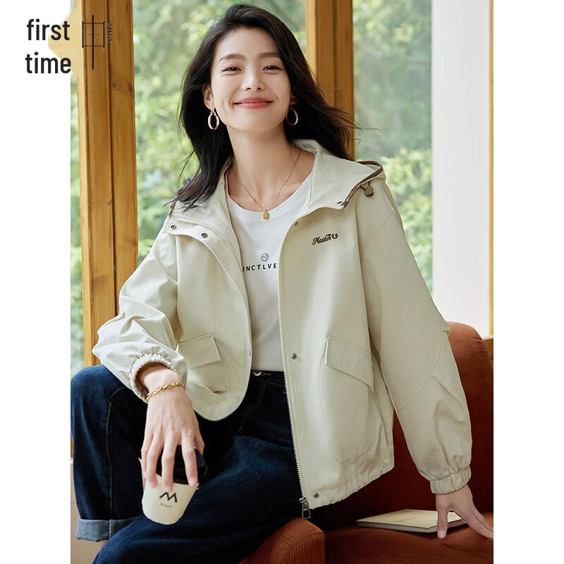 Chushen Women s Hooded Casual Workwear Jacket L