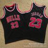 Chicago Bulls 23 Michael Jordan Rookie 1996-97 NBA Finals Jersey Cotton Basketball Shirt Men Women