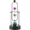 ZJchao Perpetual Motion Machine, Electronic Swinging Model, Art Craft Decoration Perpetual Motion Swing Balance Balls Office Desk Science Ornament