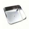 Stainless Steel Cooking Lid With Heatproof Wooden Handle Heat Resistant Basting Cover For Home And Restaurant Use