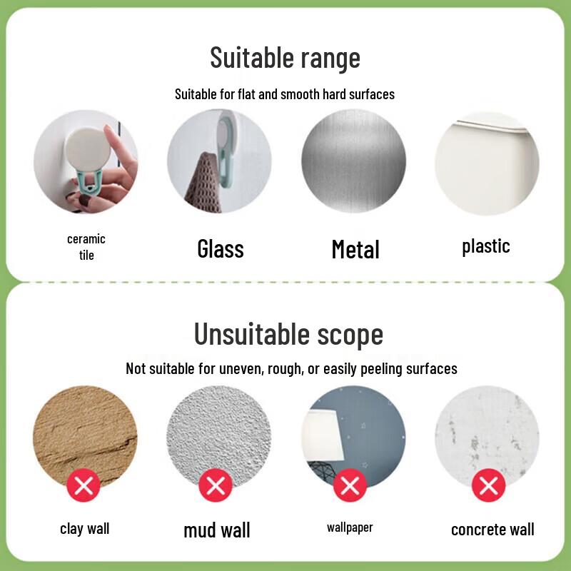Chahua No-Drill Strong Adhesive Wall Hooks