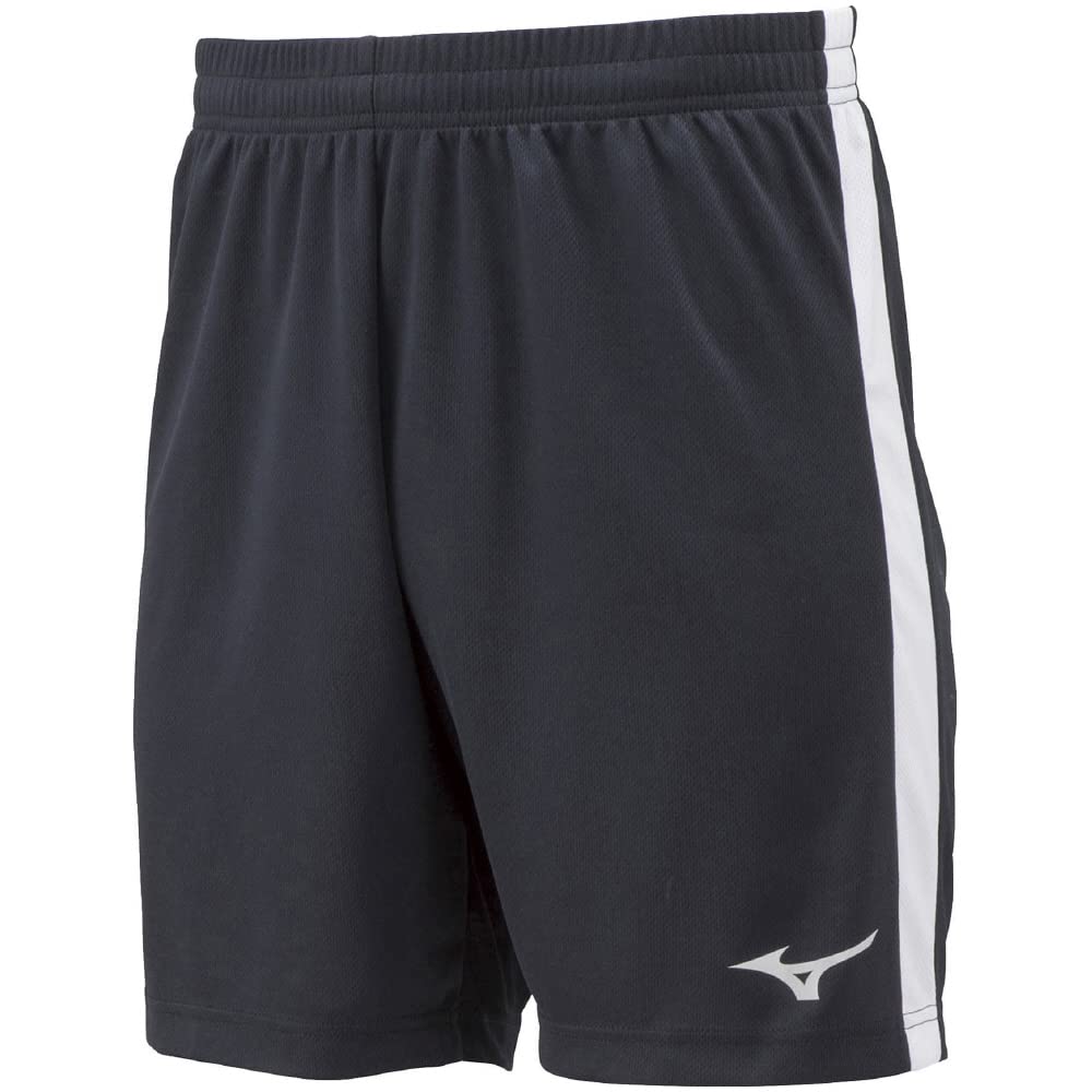 

Mizuno Soccer Practice Size S Pants, Moisture-Wicking, Quick-Drying, Black/White, (P2MB2090)