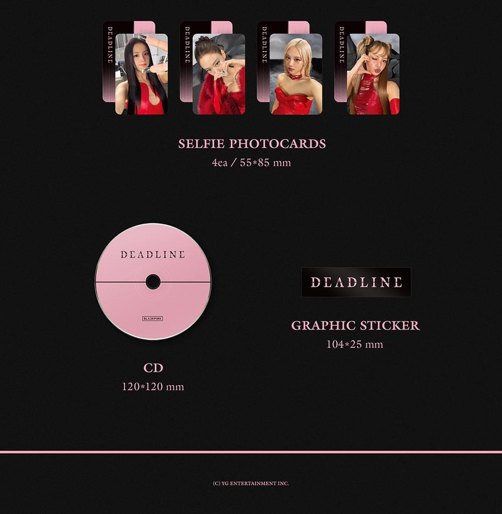 [KTOWN4U TIME ATTACK EVENT] BLACKPINK - 3rd Mini Album [DEADLINE] (BLACK / PINK ver.)