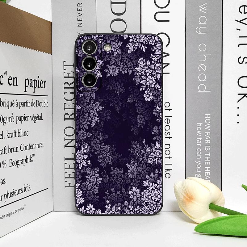 Retro Bunte Blume Handyhülle für Honor Huawei 200 Lite 100 400 PRO 80 70 X9 X8 Magic 7 6 Lite 5Pro Blumenmuster Weiche Hülle
