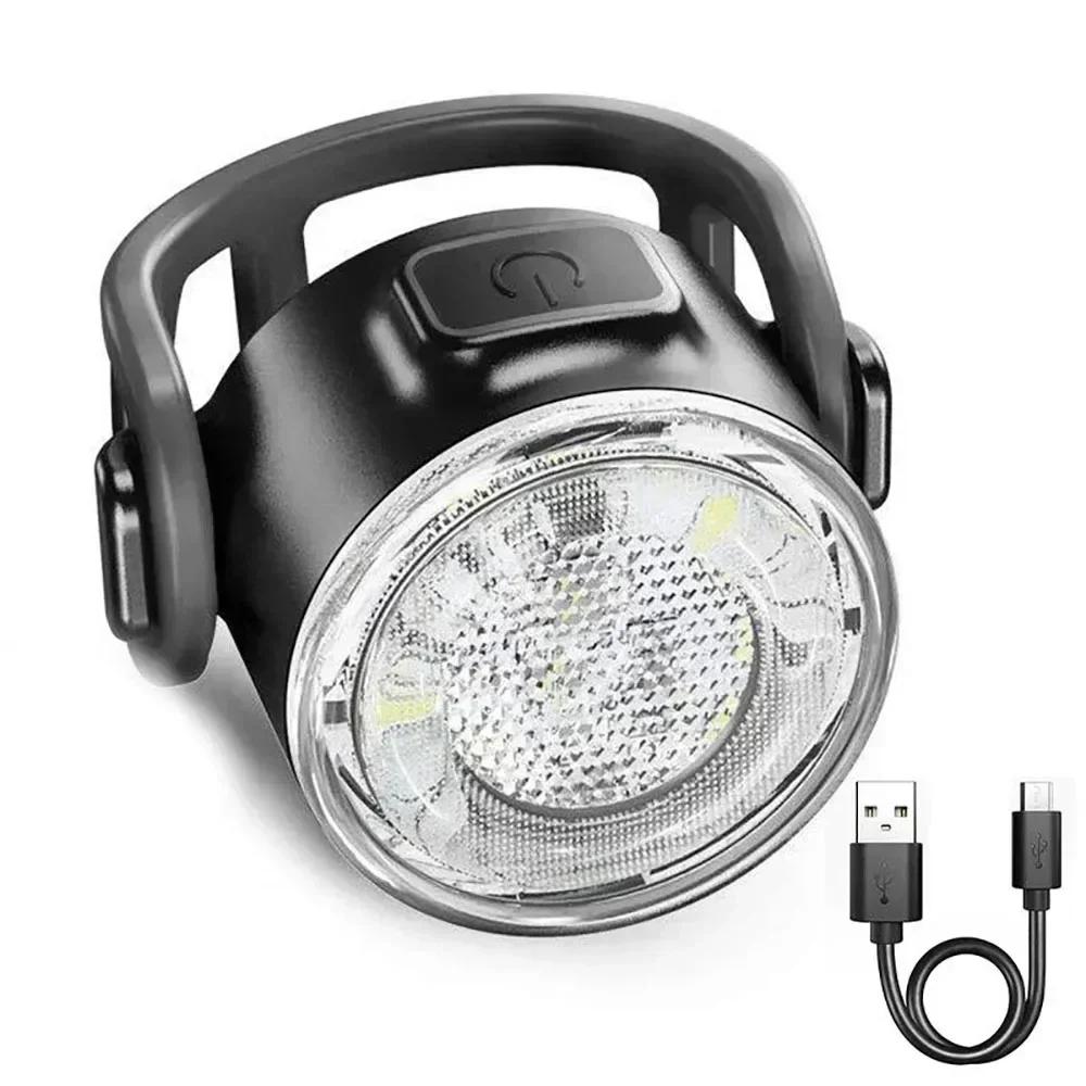 Bike Taillights Headlight USB Rechargeable Bicycle Safety Warning Light MTB LED Front Rear Lantern Cycling Lamp Set