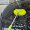 Car Wash Brush Telescoping Long Handle Cleaning Mop Super Absorbent Car Wash Mop