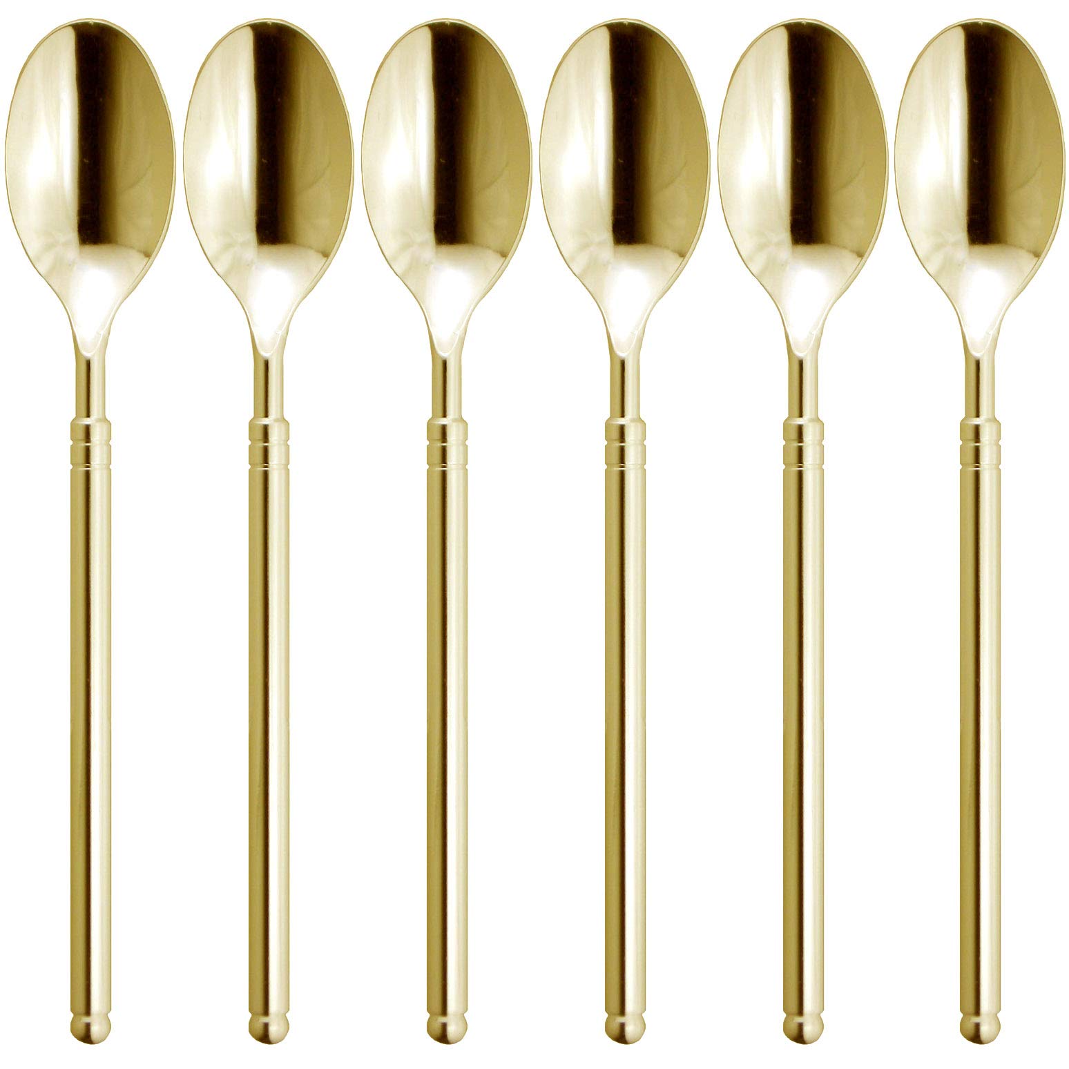 Nagao Seema Coffee Gold 5 pieces 1 Made in Japan Spoons, Plated, + extra,