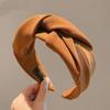 Sweet Bow Hair Claw Wide Side Braided Headband Fashion Hair Band  Girls Accessories