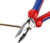 KNIPEX Needle Nose Comfort Grip 185mm Pliers, Handle, Length, 0822-185SB