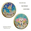 Tooth Fairy Exchange Commemorative Medal - Metal Relief Lucky Coin
