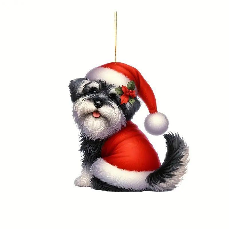 

Красочный акриловый брелок для автомобиля, идеально подходящий для украшения салона автомобиля и праздничного орнамента