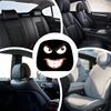 Funny Car Headrest Covers 2-Piece Funny Automobile Head Rest Protector Protector Automotive Decorations For Vehicle Truck RV SUV
