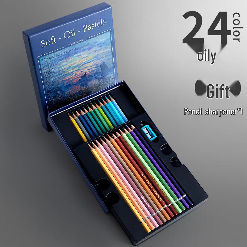 200 OBOS Professional Water-Soluble Oil-Based Colored Pencils for Painting, Sketching, Drawing, and Hand-Painting