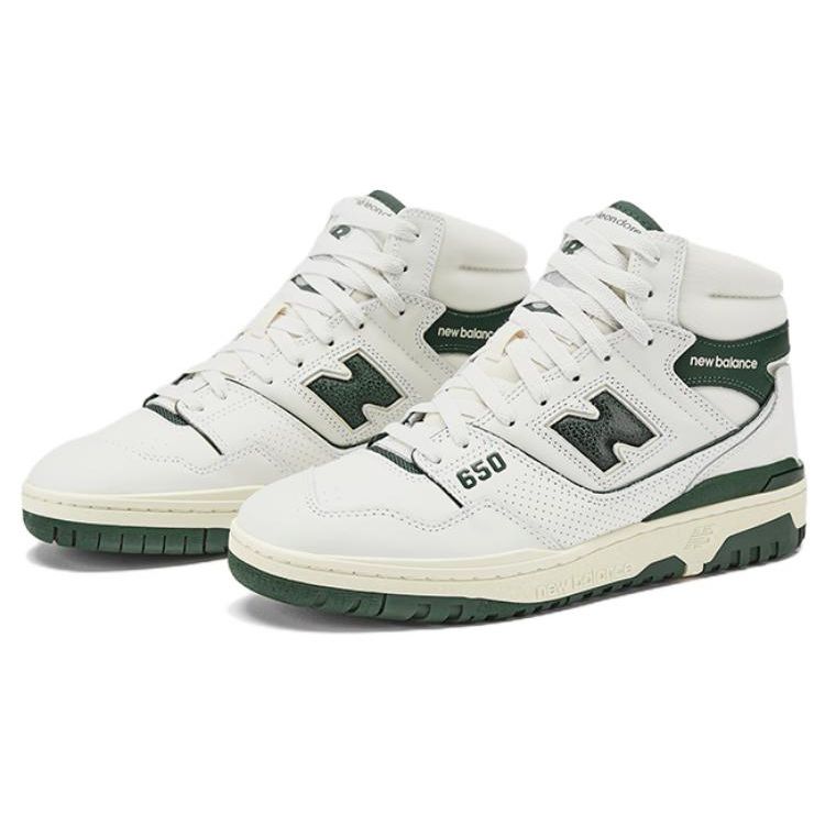 Зеленые кроссовки унисекс New Balance Aimé Leon Dore x 650R BB650RL1 42.5 — фото 3