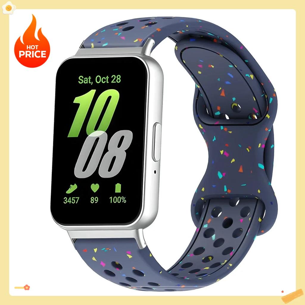 New Silicone Strap For Samsung Galaxy Fit 3 Watch Band Sport Watchband For Samsung Galaxy Fit3 Replacement Bracelet Accessories