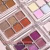 6-Color Magic Mirror Powder Eyeshadow Palette: Electroplated Glitter, Fairy, and Aurora Shades