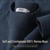 Women's Lambswool Mock Neck Top