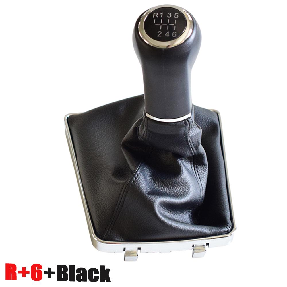 White / Black Stitch Leather Shifter Boot Protector For OPEL ASTRA III H 1.6 VAUXHALL 2004 2005 2006-2010 Gear Shift Knob
