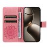 For Xiaomi 15T Pro Leather Wallet Case Sunflower Imprinted Phone Cover