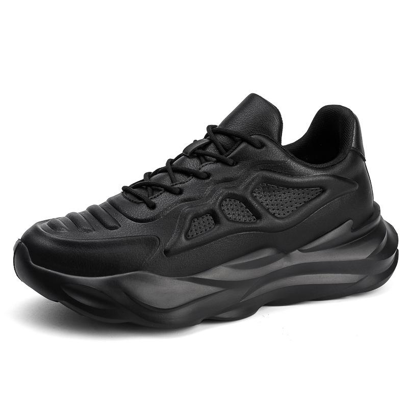Invisible Heightening Shoes Men's 8CM Breathable Dad Shoes Thick-soled Heightening Men's Shoes 6 Casual Sports Shoes Tide