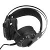 K3 7.1 Gaming-Kopfhörer Kabelgebundenes Surround-Sound-Headset Kopfhörer mit Mikrofon LED-Licht