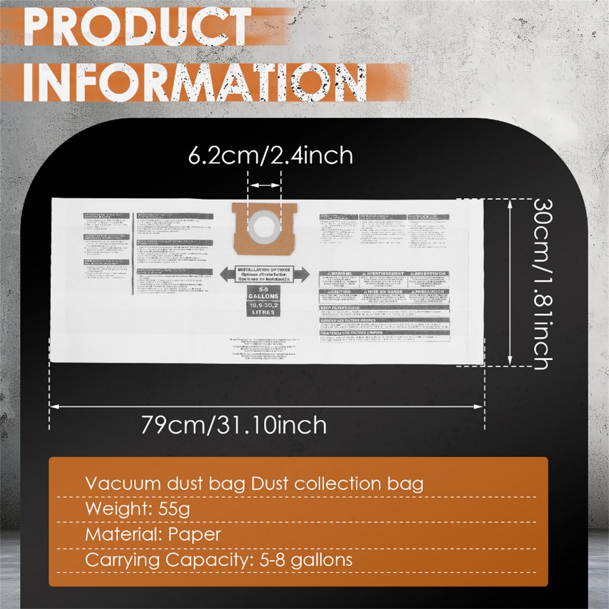 

30PCS Dust Bags For Coach Pro 10/GoFit 10 Vacuum Cleaner Parts Robot Vacuum Cleaner Garbage Bag Accessories Vacuum Filter Bag