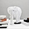 Resin Elephant Sculpture Luck and Wealth Symbol For Desk and Cabinet Decors